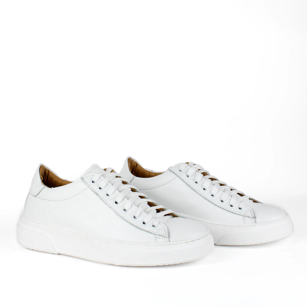 Sneakers Londra de Piel Blanca
