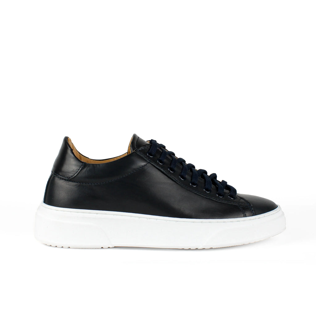 Sneakers Londra de Piel Azul