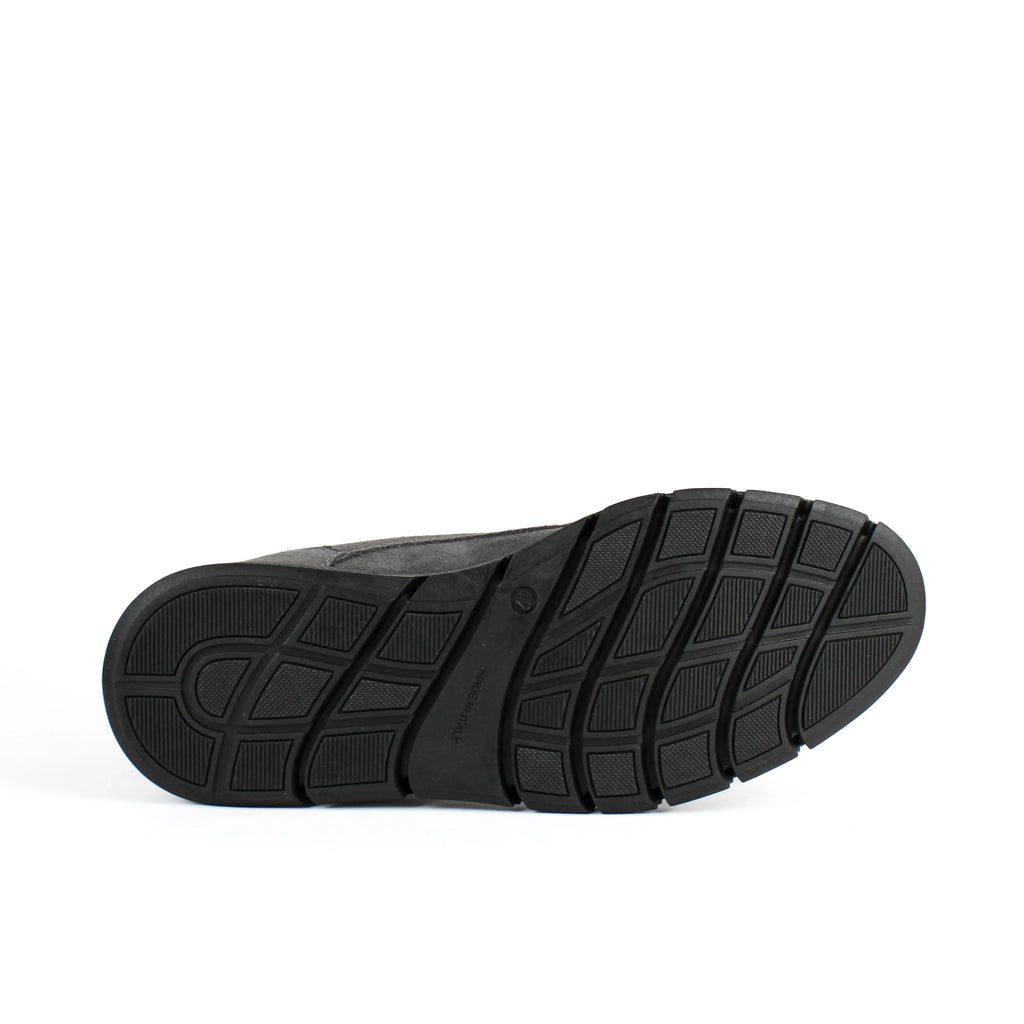 Botines Cesare de Ante Color Gris