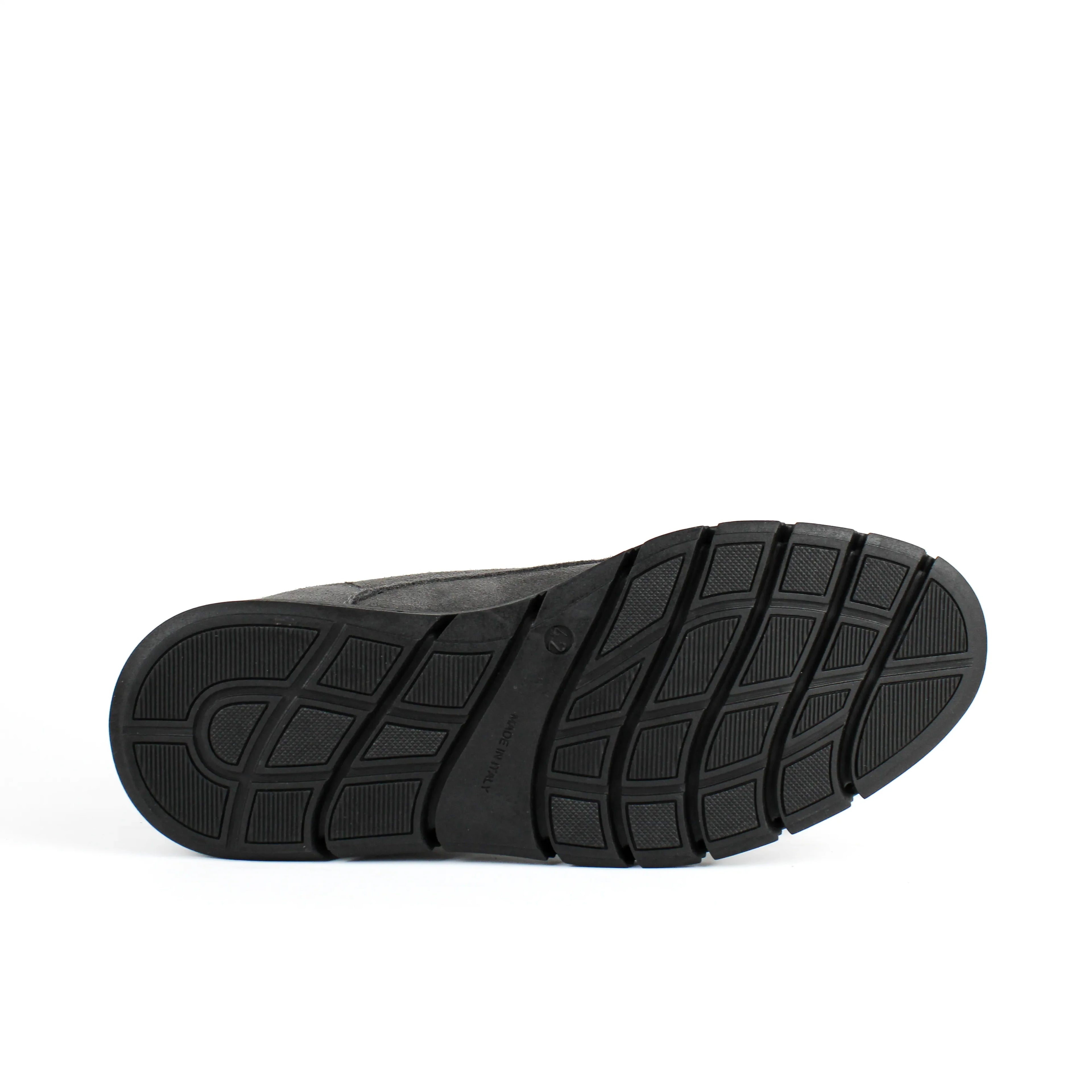Botines Cesare de Ante Color Gris